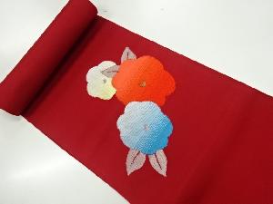 アンティーク　梅模様織出し名古屋帯地反物